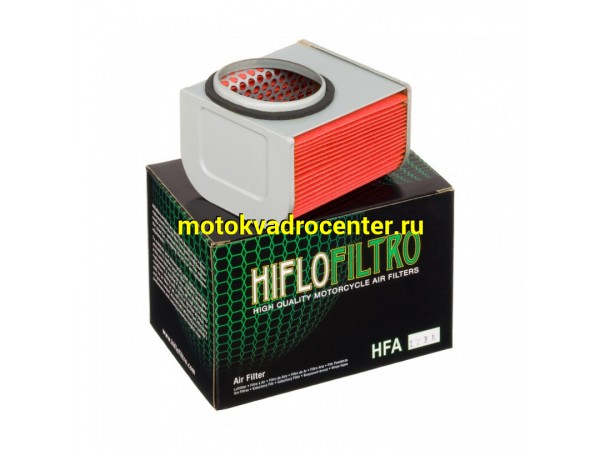 Купить  Фильтр воздушный HI FLO HFA1711 VT 700 VT 800 (17215-MK7-000 17215-MK7-770) JP (шт) купить с доставкой по Москве и России, цена, технические характеристики, комплектация фото  - motoserp.ru