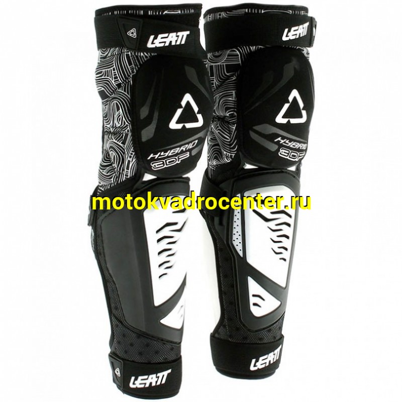 Купить  Наколенники Leatt 3DF Knee & Shin Guard Hybrid EXT Black S/M (5019400720) (пар) (Fox Н59348 купить с доставкой по Москве и России, цена, технические характеристики, комплектация фото  - motoserp.ru