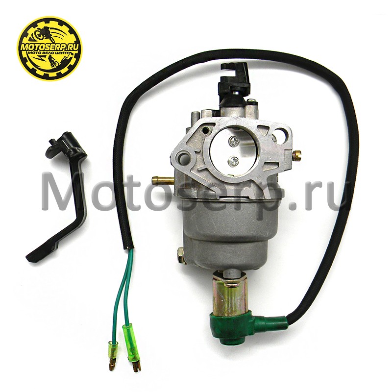 Купить  Карбюратор Мотоблок к двигателю 190F (420сс) (мотоблок, снегоуборщик и др) с подкачкой  в сборе с бензокраном (шт) (MM 26412 купить с доставкой по Москве и России, цена, технические характеристики, комплектация фото  - motoserp.ru