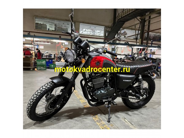 Купить  Мотоцикл ММ COMBAT SCRAMBLER 400 (Комбат 400)  397cc , (с ПТС)  4Т, 4клап., 5ск, кол. 19"/18" он же GEON BULLET 400, SHINERAY 400, MASH 500 (шт) купить с доставкой по Москве и России, цена, технические характеристики, комплектация фото  - motoserp.ru