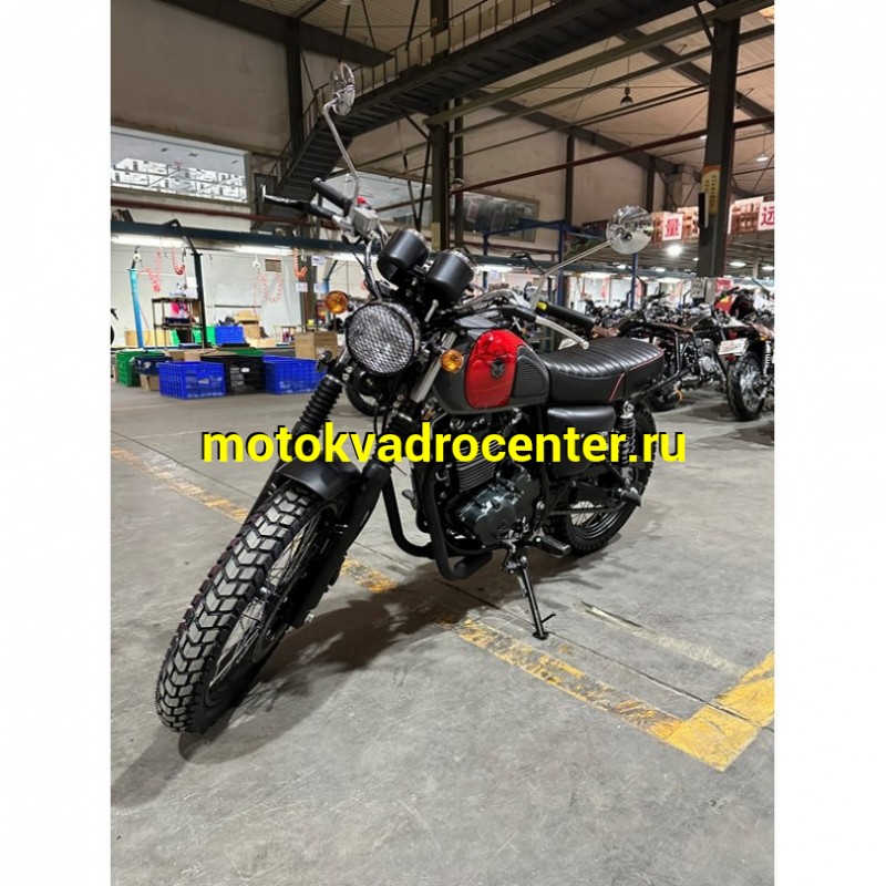 Купить  Мотоцикл ММ COMBAT SCRAMBLER 400 (Комбат 400)  397cc , (с ПТС)  4Т, 4клап., 5ск, кол. 19"/18" он же GEON BULLET 400, SHINERAY 400, MASH 500 (зал) (шт) купить с доставкой по Москве и России, цена, технические характеристики, комплектация фото  - motoserp.ru