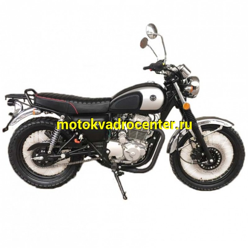 Купить  Мотоцикл ММ COMBAT SCRAMBLER 400 (Комбат 400)  397cc , (с ПТС)  4Т, 4клап., 5ск, кол. 19"/18" он же GEON BULLET 400, SHINERAY 400, MASH 500 (зал) (шт) купить с доставкой по Москве и России, цена, технические характеристики, комплектация фото  - motoserp.ru