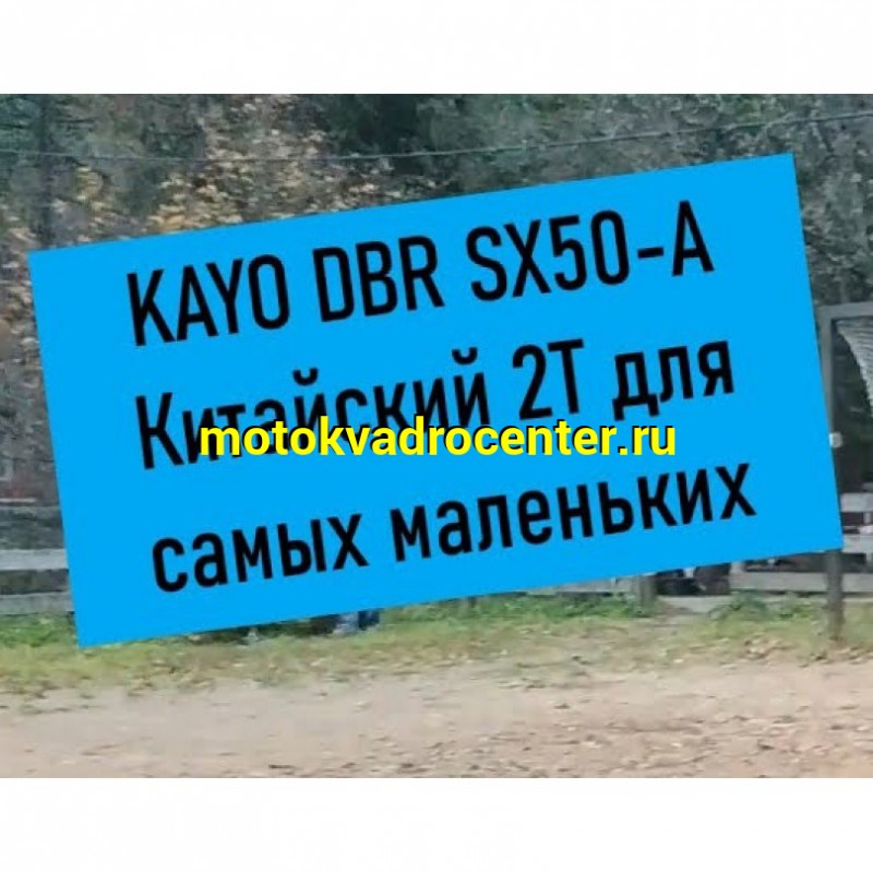 Купить  Питбайк детский KAYO DBR SX50-A, 2Т, 50сс, руч. старт, кол. 10/10" (зал) (шт) (SM купить с доставкой по Москве и России, цена, технические характеристики, комплектация фото  - motoserp.ru