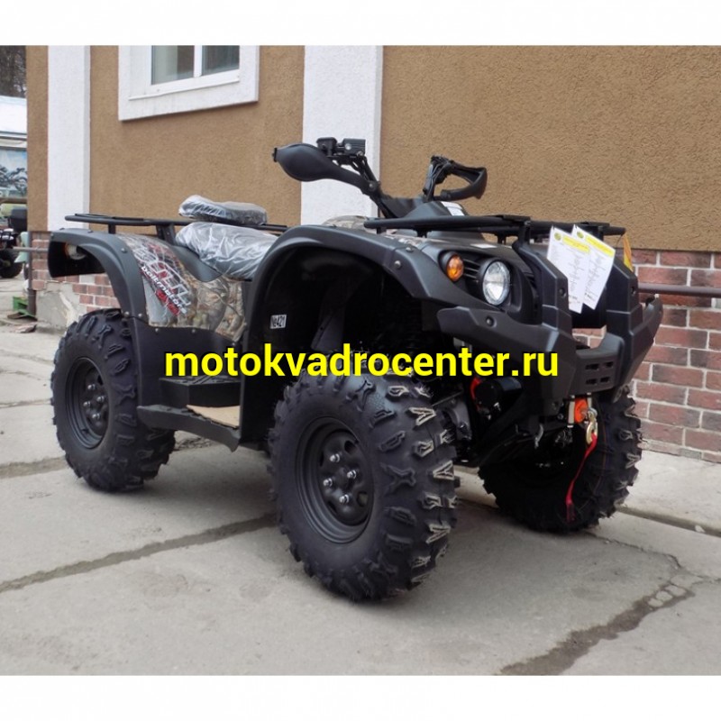 Купить  500сс Квадроцикл BALTMOTORS BM500 EFI (ЭПТС) цвет камуфляж, утилит. 4х4, 491сс ; механ. с вариат; реверс , лебедка, фарк, спинка (шт) (BL купить с доставкой по Москве и России, цена, технические характеристики, комплектация фото  - motoserp.ru