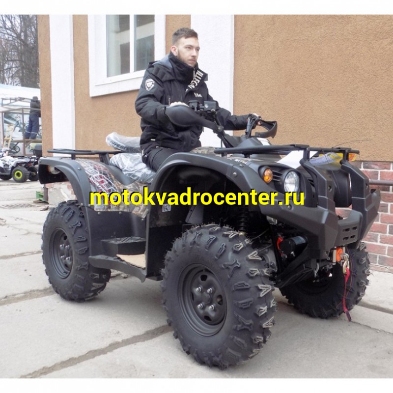 Купить  500сс Квадроцикл BALTMOTORS BM500 EFI (ЭПТС) цвет камуфляж, утилит. 4х4, 491сс ; механ. с вариат; реверс , лебедка, фарк, спинка (шт) (BL купить с доставкой по Москве и России, цена, технические характеристики, комплектация фото  - motoserp.ru