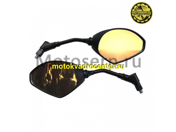 Купить  Зеркала (d-10mm, прав резьба) квадрат SMP-069 SM-PARTS (пар)  (SM 573-5845 купить с доставкой по Москве и России, цена, технические характеристики, комплектация фото  - motoserp.ru
