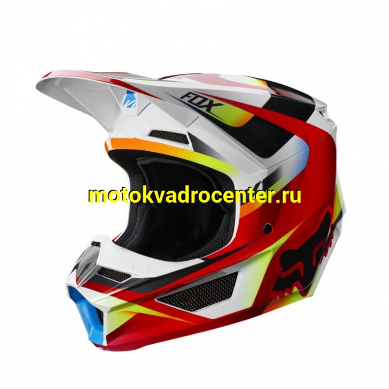 Купить  Шлем Кросс Fox V1 Czar Helmet Black/Yellow XL 61-62 (21778-019-XL) 1450гр (шт) (Fox Н58491 купить с доставкой по Москве и России, цена, технические характеристики, комплектация фото  - motoserp.ru