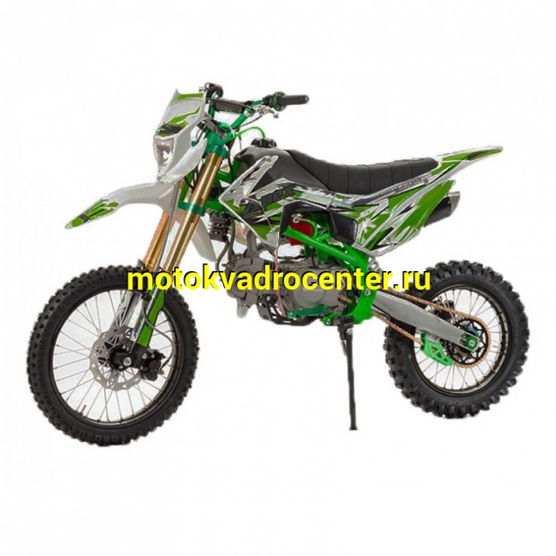 Купить  Питбайк Motoland APEX 140 (спортинв),4Т,140cc, возд-масл. охл., кикст., золотая цепь, регулир. подвеска, фара,моточасы,17"/14", (Бер) (шт) (ML 9542 купить с доставкой по Москве и России, цена, технические характеристики, комплектация фото  - motoserp.ru