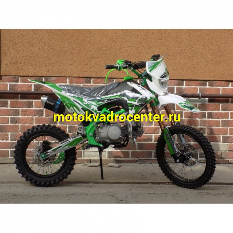 Купить  Питбайк Motoland APEX 140 (спортинв),4Т,140cc, возд-масл. охл., кикст., золотая цепь, регулир. подвеска, фара,моточасы,17"/14", (Бер) (шт) (ML 9542 купить с доставкой по Москве и России, цена, технические характеристики, комплектация фото  - motoserp.ru