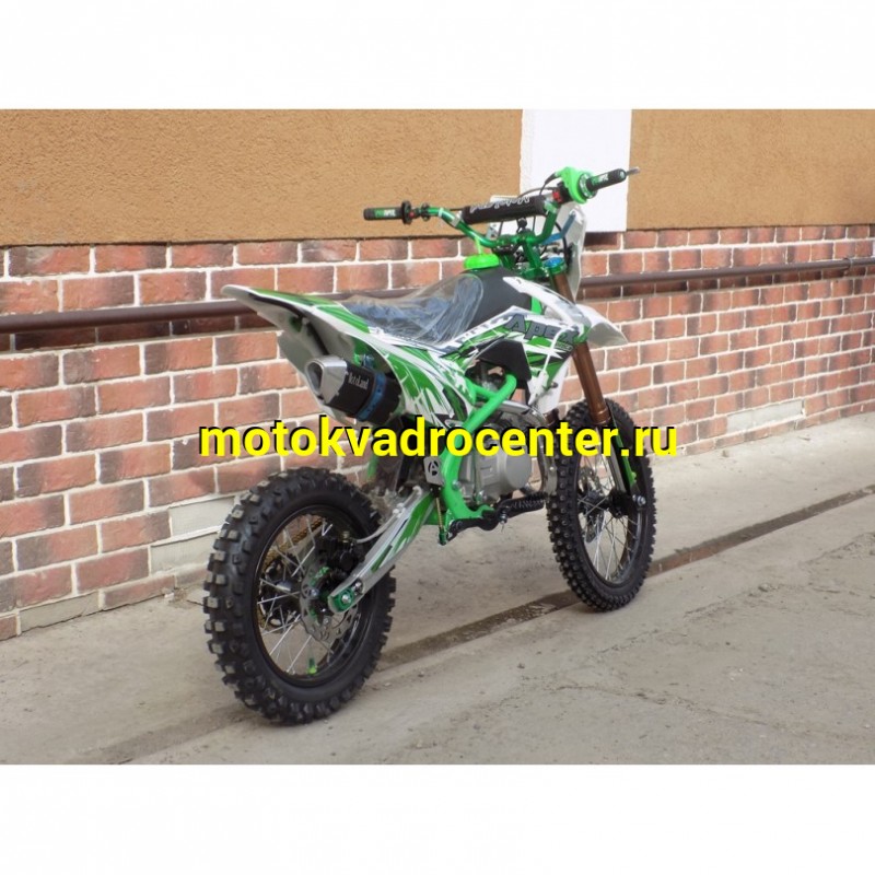 Купить  Питбайк Motoland APEX 140 (спортинв),4Т,140cc, возд-масл. охл., кикст., золотая цепь, регулир. подвеска, фара,моточасы,17"/14", (Бер) (шт) (ML 9542 купить с доставкой по Москве и России, цена, технические характеристики, комплектация фото  - motoserp.ru