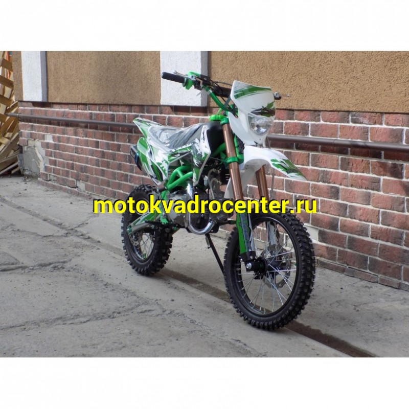 Купить  Питбайк Motoland APEX 140 (спортинв),4Т,140cc, возд-масл. охл., кикст., золотая цепь, регулир. подвеска, фара,моточасы,17"/14", (Бер) (шт) (ML 9542 купить с доставкой по Москве и России, цена, технические характеристики, комплектация фото  - motoserp.ru