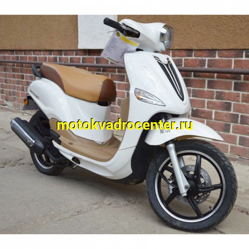 Купить  Скутер MOTOLIFE CY125T-3B (Мотолайф Веспа) (реплика VESPA) 4Т, 125сс, литые 14"/14",  диск./бараб. (Бер) (шт) (0 купить с доставкой по Москве и России, цена, технические характеристики, комплектация фото  - motoserp.ru