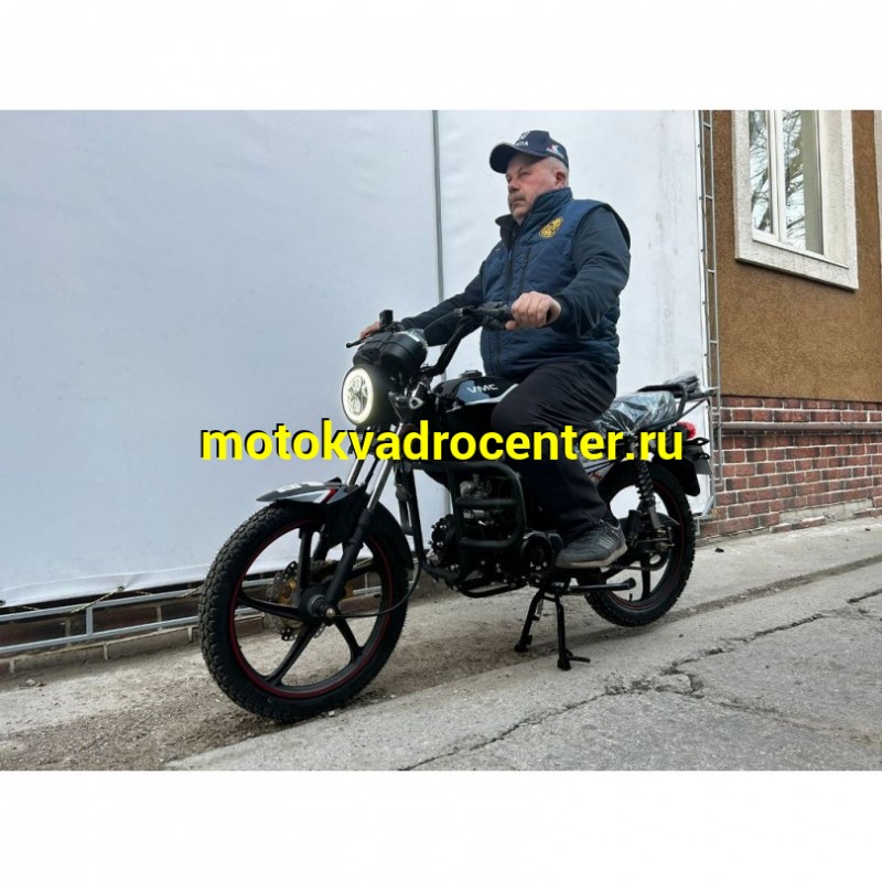 Купить  Мопед VENTO RIVA -II CX 50 NEW VMC (Венто Рива це икс 50) 4Т; 50сс; 17"литые; Электр. цв панель, линзов фара, LED светотехника (шт) 01250 (Vento купить с доставкой по Москве и России, цена, технические характеристики, комплектация фото  - motoserp.ru