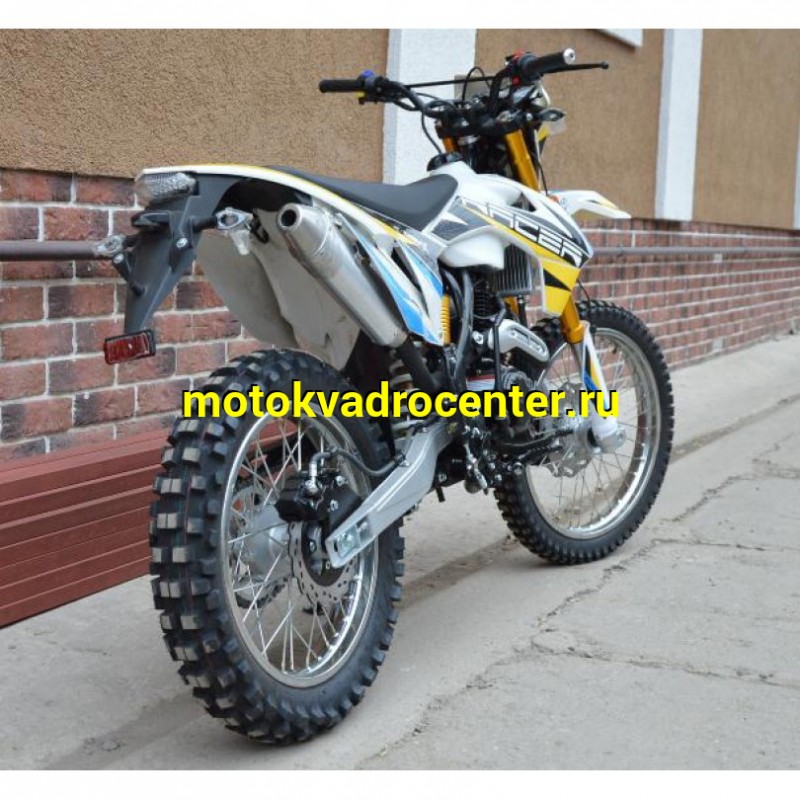 Купить  Мотоцикл Кросс/Эндуро RACER ENDURO 300 RC300-GY8A (Рейсер Эндуро 300) (ПТС), 21/18, 270сс, воздушн-маслян.охл. 5 ск.,баланс. вал, диск/диск (зал) (шт) купить с доставкой по Москве и России, цена, технические характеристики, комплектация фото  - motoserp.ru