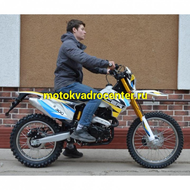 Купить  Мотоцикл Кросс/Эндуро RACER ENDURO 300 RC300-GY8A (Рейсер Эндуро 300) (ПТС), 21/18, 270сс, воздушн-маслян.охл. 5 ск.,баланс. вал, диск/диск (зал) (шт) купить с доставкой по Москве и России, цена, технические характеристики, комплектация фото  - motoserp.ru