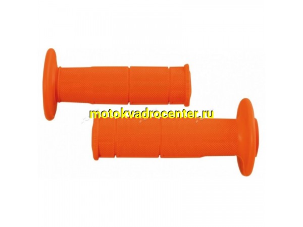 Купить  Ручки руля (грипсы) RTech Soft Grips 115мм оранжевые R-MPR000AR014 JP (компл)  купить с доставкой по Москве и России, цена, технические характеристики, комплектация фото  - motoserp.ru