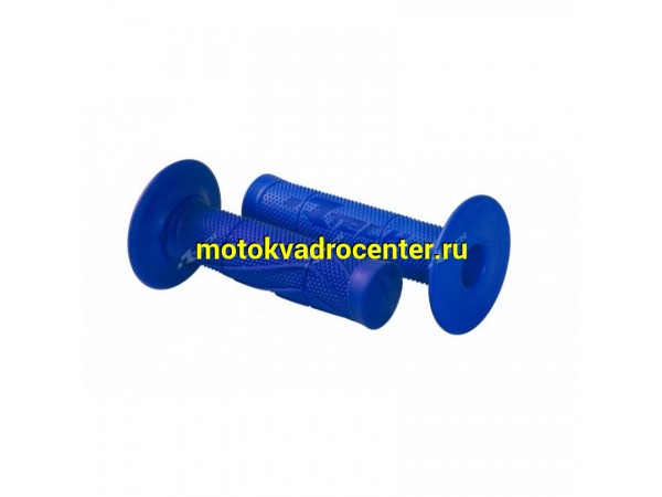 Купить  Ручки руля (грипсы) RTech Wave Soft Grips 115мм синие R-MPRWAVEBL015 JP (компл)  купить с доставкой по Москве и России, цена, технические характеристики, комплектация фото  - motoserp.ru