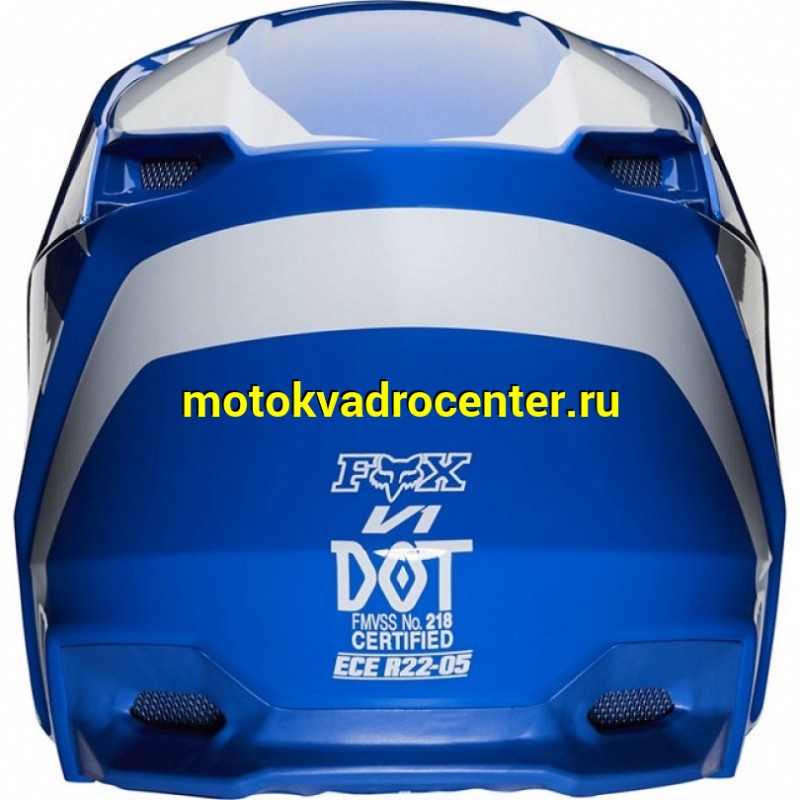 Купить  Шлем Кросс Fox V1 Prix Helmet Blue L 59-60cm (25471-002-L) 1450гр (модель 2020г) (шт) (Fox Н66033 купить с доставкой по Москве и России, цена, технические характеристики, комплектация фото  - motoserp.ru