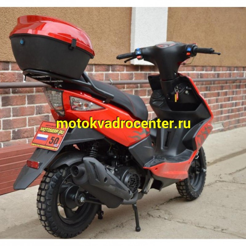 Купить  Скутер MM SLASH 50 (Слэш 50)  50cc 4Т, колеса 10" внедорожный протектор, диск/бараб, кофр и зеркала, светодиодная оптика (шт) 01250 (MM купить с доставкой по Москве и России, цена, технические характеристики, комплектация фото  - motoserp.ru