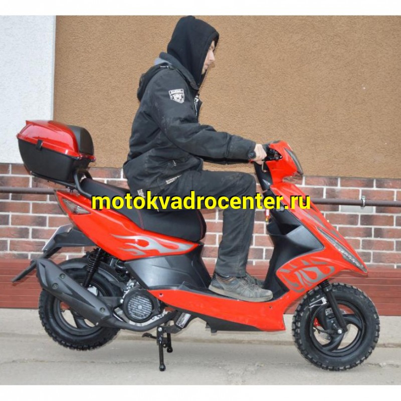 Купить  Скутер MM SLASH 50 (Слэш 50)  50cc 4Т, колеса 10" внедорожный протектор, диск/бараб, кофр и зеркала, светодиодная оптика (шт) 01250 (MM купить с доставкой по Москве и России, цена, технические характеристики, комплектация фото  - motoserp.ru