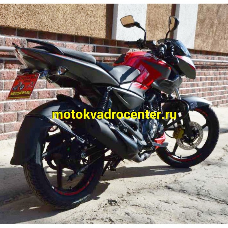 Купить  Мотоцикл BAJAJ Pulsar NS125 ( Баджаж Пульсар 125) 125сс,4-такт.,возд.охл.,карбюр.,кол.17"/17"(зал) (шт) купить с доставкой по Москве и России, цена, технические характеристики, комплектация фото  - motoserp.ru