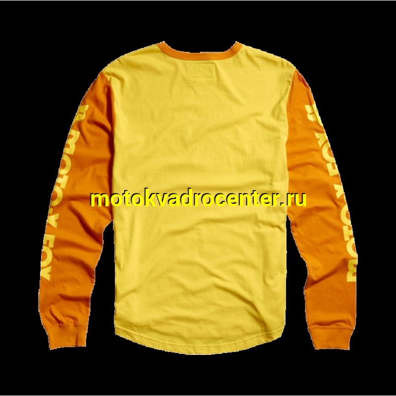 Купить  Футболка Moto-X L/S Khit (длинный рукав) желтая (S) (шт) (0 купить с доставкой по Москве и России, цена, технические характеристики, комплектация фото  - motoserp.ru