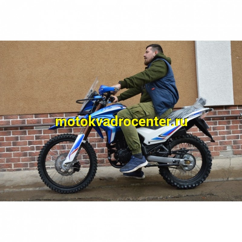 Купить  Мотоцикл внедорожный Motoland XR 250 ENDURO 172FMM (ЭПТС), 21/18, с ветровым щитком, СИНИЙ (шт) (ML 13334 купить с доставкой по Москве и России, цена, технические характеристики, комплектация фото  - motoserp.ru