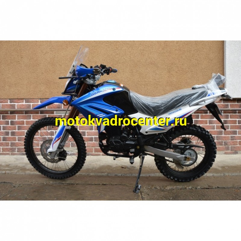 Купить  Мотоцикл внедорожный Motoland XR 250 ENDURO 172FMM (ЭПТС), 21/18, с ветровым щитком, СИНИЙ (шт) (ML 13334 купить с доставкой по Москве и России, цена, технические характеристики, комплектация фото  - motoserp.ru