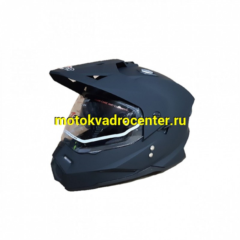 Купить  Шлем Кросс HIZER J6802 (мотард) (S) matt/black 1350гр.  (шт) (ML 13545 купить с доставкой по Москве и России, цена, технические характеристики, комплектация фото  - motoserp.ru