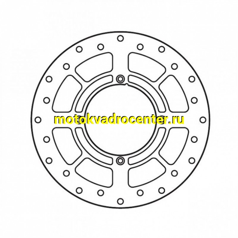 Купить  Диск тормозной GoldFren 1200-F передний KX/KDX/KLX (250x100) (отв:4x80) (шт)  (0 купить с доставкой по Москве и России, цена, технические характеристики, комплектация фото  - motoserp.ru