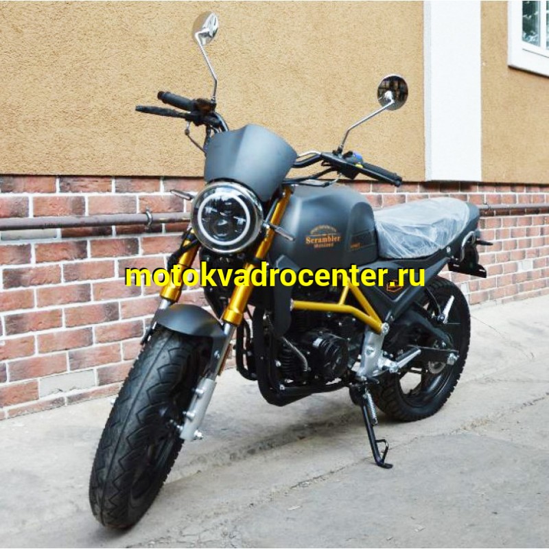 Купить  Мотоцикл Motoland SCRAMBLER 250cc, 4Т (165FMM) диск/диск,100/80-17"/140/60-17", эл/кикстарт, LED фара/поворот (шт) (ML 13437 купить с доставкой по Москве и России, цена, технические характеристики, комплектация фото  - motoserp.ru