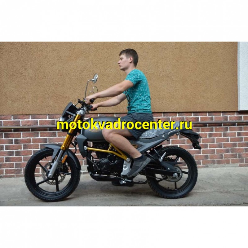 Купить  Мотоцикл Motoland SCRAMBLER 250cc, 4Т (165FMM) диск/диск,100/80-17"/140/60-17", эл/кикстарт, LED фара/поворот (шт) (ML 13437 купить с доставкой по Москве и России, цена, технические характеристики, комплектация фото  - motoserp.ru