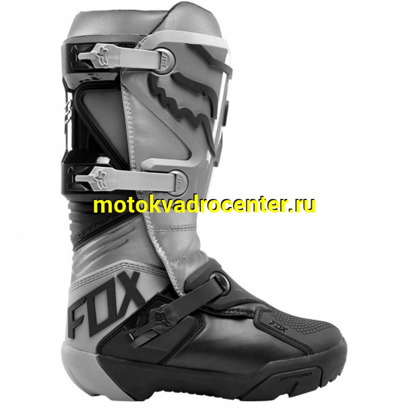 Купить  Мотоботы кросс. Fox Comp X Boot Grey 11; р-р 45" (24012-006-11) (Ч/З) (пара) (Fox Н65982 купить с доставкой по Москве и России, цена, технические характеристики, комплектация фото  - motoserp.ru