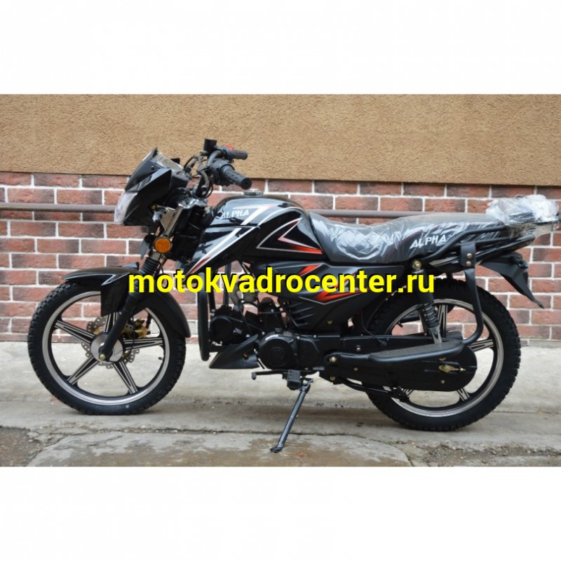 Купить  Мопед Millenium Alpha RS12 (Альфа Эр Эс 12)  4Т; 50cc; колеса 17"литые; 4пер, эл. старт, (шт) 01250 (P.Moto (ТехМаркет (Глотов купить с доставкой по Москве и России, цена, технические характеристики, комплектация фото  - motoserp.ru