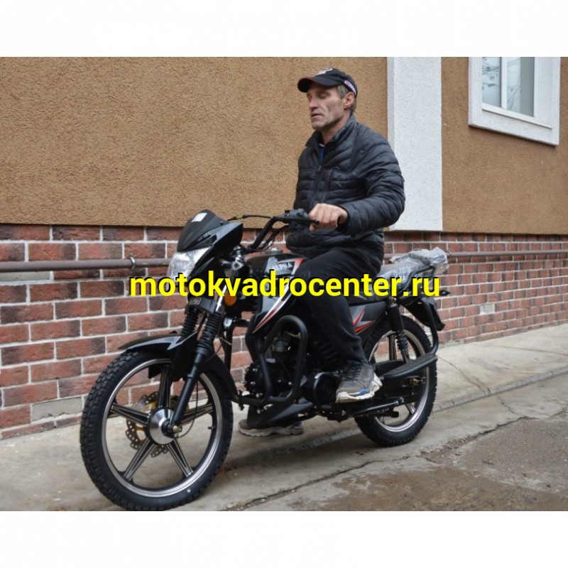 Купить  Мопед Millenium Alpha RS12 (Альфа Эр Эс 12)  4Т; 50cc; колеса 17"литые; 4пер, эл. старт, (шт) 01250 (P.Moto (ТехМаркет (Глотов купить с доставкой по Москве и России, цена, технические характеристики, комплектация фото  - motoserp.ru