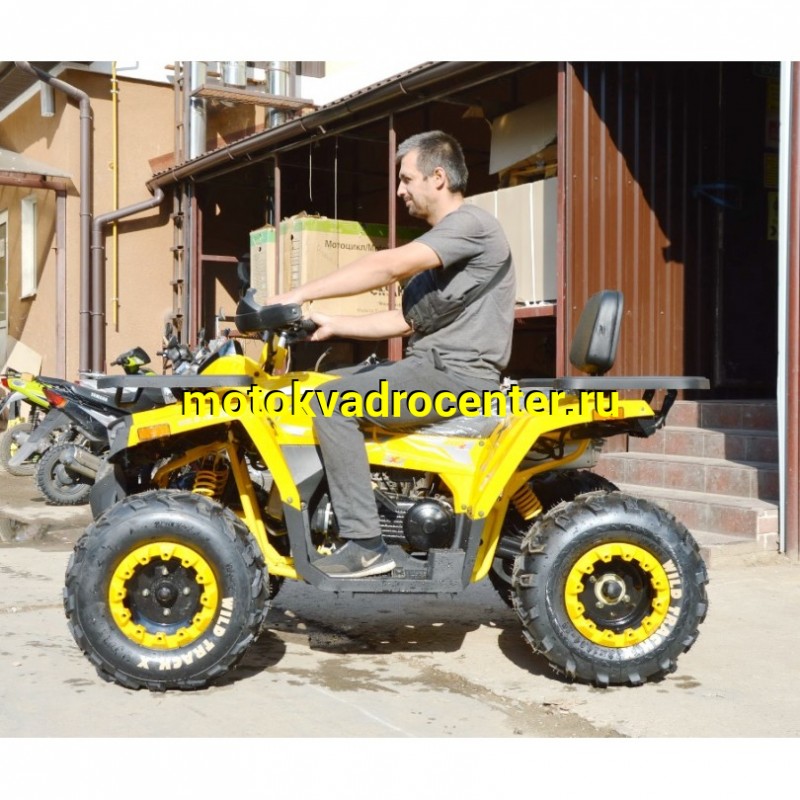 Купить  200cc Квадроцикл Motoland WILD TRACK 200 X 200сс, утилит., обновл. дизайн, ножн. диск тормоз, литые колеса 10",  (шт) (ML 14240 купить с доставкой по Москве и России, цена, технические характеристики, комплектация фото  - motoserp.ru