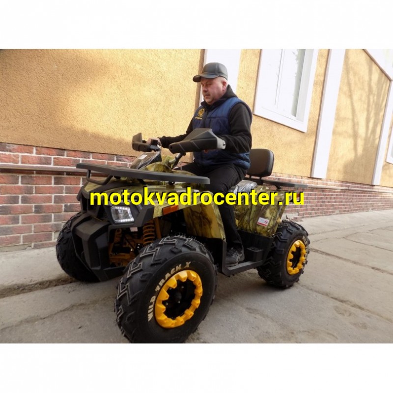 Купить  200cc Квадроцикл Motoland WILD TRACK 200 X 200сс, утилит., обновл. дизайн, ножн. диск тормоз, литые колеса 10",  (шт) (ML 14240 купить с доставкой по Москве и России, цена, технические характеристики, комплектация фото  - motoserp.ru