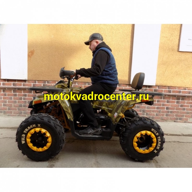 Купить  200cc Квадроцикл Motoland WILD TRACK 200 X 200сс, утилит., обновл. дизайн, ножн. диск тормоз, литые колеса 10",  (шт) (ML 14240 купить с доставкой по Москве и России, цена, технические характеристики, комплектация фото  - motoserp.ru