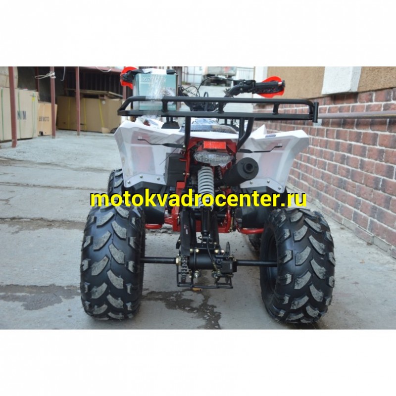 Купить  125cc Квадроцикл Wels THUNDER EVO 125 , 125сс, утилит. 9-12 лет, кол.8" штамп, автомат, реверс, сигнал с контр. тормоза Диск/диск, и пр. (шт) купить с доставкой по Москве и России, цена, технические характеристики, комплектация фото  - motoserp.ru