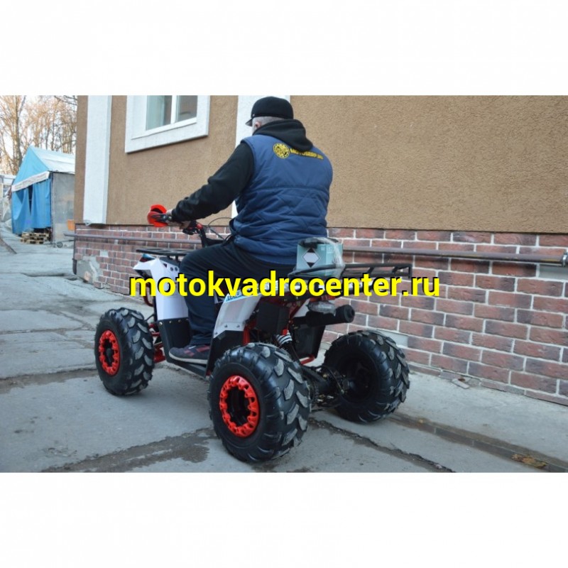 Купить  125cc Квадроцикл Wels THUNDER EVO 125 , 125сс, утилит. 9-12 лет, кол.8" штамп, автомат, реверс, сигнал с контр. тормоза Диск/диск, и пр. (шт) купить с доставкой по Москве и России, цена, технические характеристики, комплектация фото  - motoserp.ru