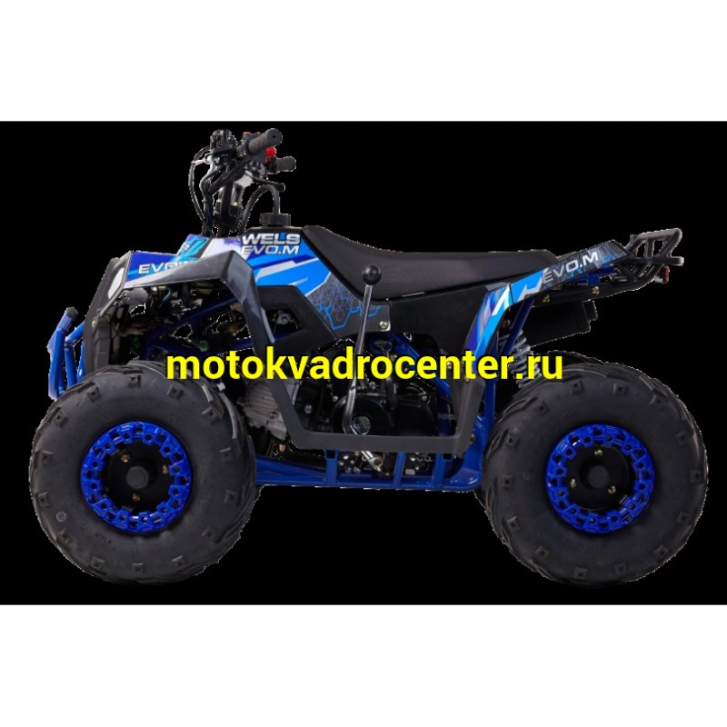 Купить  125cc Квадроцикл Wels THUNDER EVO 125 , 125сс, утилит. 9-12 лет, кол.8" штамп, автомат, реверс, сигнал с контр. тормоза Диск/диск, и пр. (шт) купить с доставкой по Москве и России, цена, технические характеристики, комплектация фото  - motoserp.ru