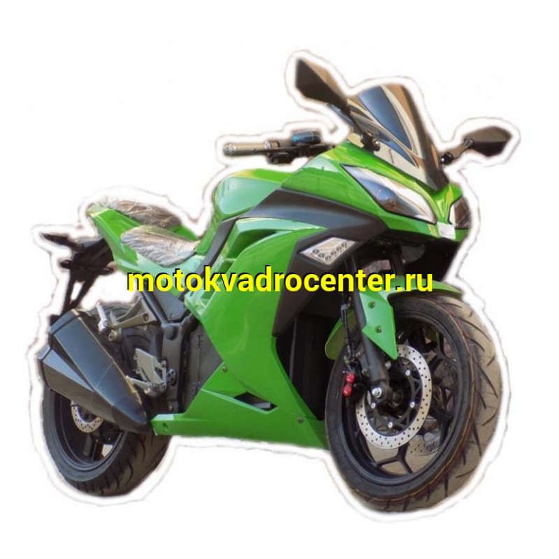 Купить  Электромотоцикл Kawasaki Ninja (Кавасаки Ниндзя) 4000W, ЛИТИЕВЫЙ аккум, торм. диск./диск.,кол. 17"/17"  (шт) (MOTO-SKUTER купить с доставкой по Москве и России, цена, технические характеристики, комплектация фото  - motoserp.ru