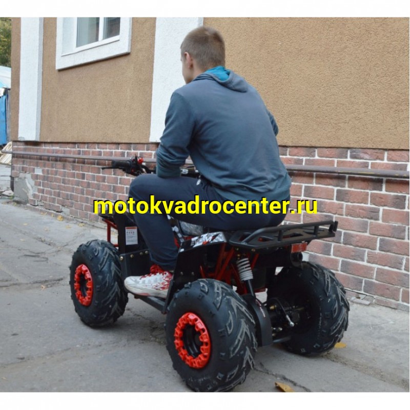 Купить  110cc Квадроцикл Wels THUNDER EVO 110, 110сс, утилит. 9-12 лет, кол.7" автомат, реверс, сигнал с контр. тормоза Диск/диск, и пр. (шт) купить с доставкой по Москве и России, цена, технические характеристики, комплектация фото  - motoserp.ru