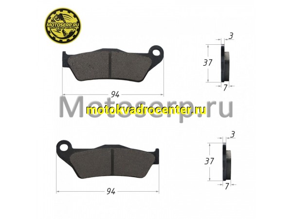 Купить  Колодки тормозные диск BAJAJ BOXER, AVENGER (передние) (пар) (Bajaj DE151037 купить с доставкой по Москве и России, цена, технические характеристики, комплектация фото  - motoserp.ru