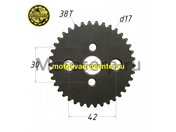 Купить  Шестерня (звездочка) ГРМ распредвала 172FMM (CB250D-F) GR7 двиг. ZS 172FMM (воздушный) (шт) (TATA 800003008 (Regul 100105063 купить с доставкой по Москве и России, цена, технические характеристики, комплектация фото  - motoserp.ru