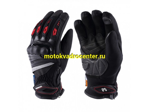 Купить  Перчатки Masontex M37D зимние черный/красный (XL) (пар)  (Regul 304178-7 купить с доставкой по Москве и России, цена, технические характеристики, комплектация фото  - motoserp.ru