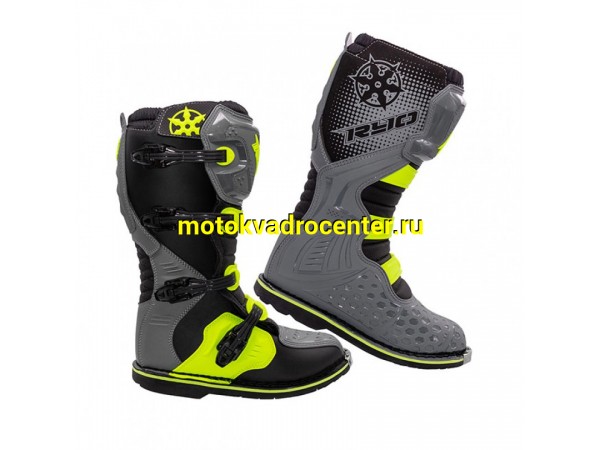 Купить  Мотоботы кросс. RYO Racing MX3 (защ. голени), серые 39" (Ч/З) (пара) (Regul 304402-1 купить с доставкой по Москве и России, цена, технические характеристики, комплектация фото  - motoserp.ru