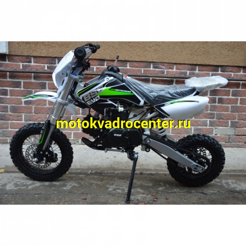 Купить  Питбайк BSE EVO 110 E SA 12/10 Green Blade 3 (Полуавтоматическая КПП) (Бер) (шт) (0 купить с доставкой по Москве и России, цена, технические характеристики, комплектация фото  - motoserp.ru