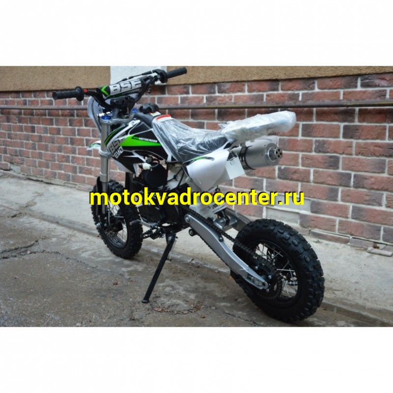 Купить  Питбайк BSE EVO 110 E SA 12/10 Green Blade 3 (Полуавтоматическая КПП) (Бер) (шт) (0 купить с доставкой по Москве и России, цена, технические характеристики, комплектация фото  - motoserp.ru