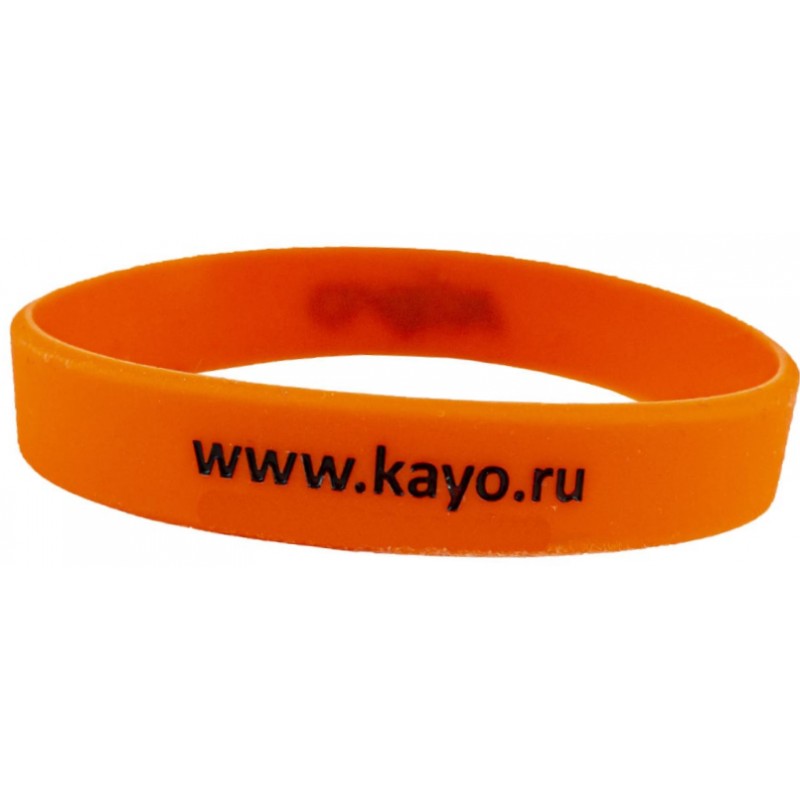 Купить  Браслет   "KAYO"  (оранжевый, чёрная надпись) (шт) (SM 803-3442 купить с доставкой по Москве и России, цена, технические характеристики, комплектация фото  - motoserp.ru